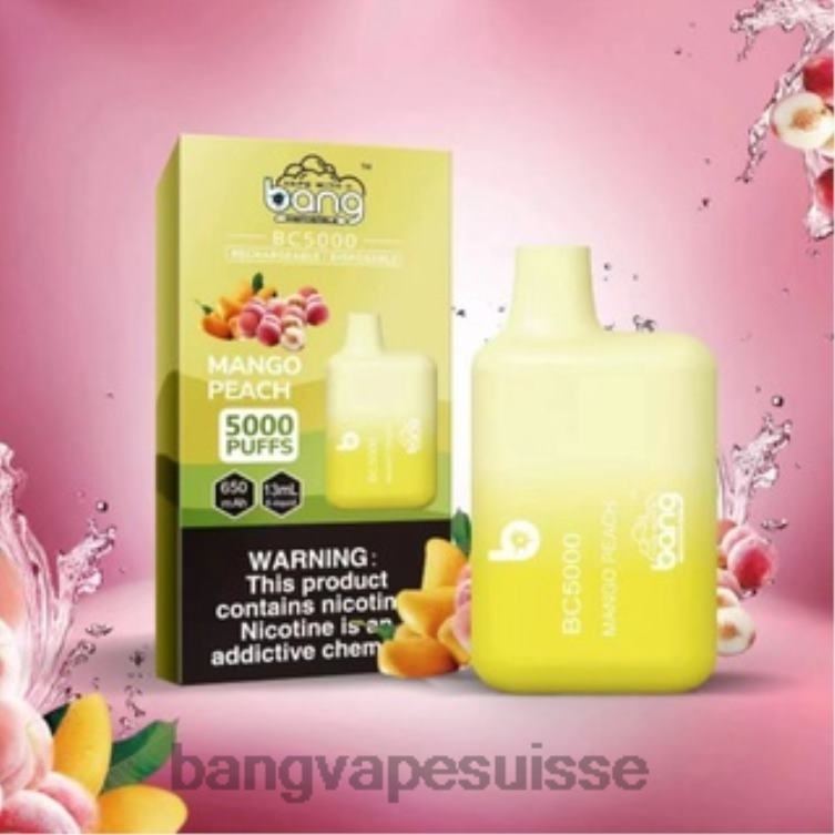 Bang Vape Box BC5000 Stylo 5% nic 5000 bouffées type-c rechargeable jetable Bang Box Vape Review P242D9