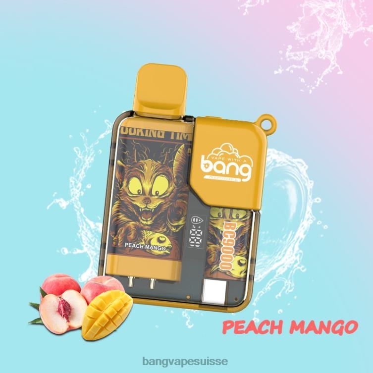 Bang Vape Box BC9000 prérempli 16 ml jetable Vape With A Bang Disposable P242D6
