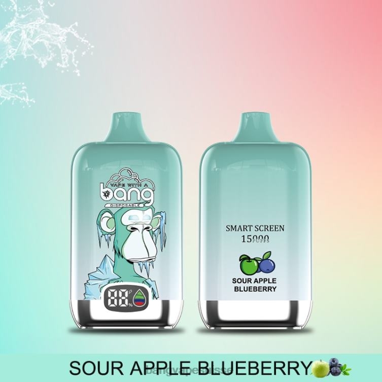 Bang Vape Digital Smart Screen 15000 bouffées 25ml jetable Vape Gang Suisse P242D11