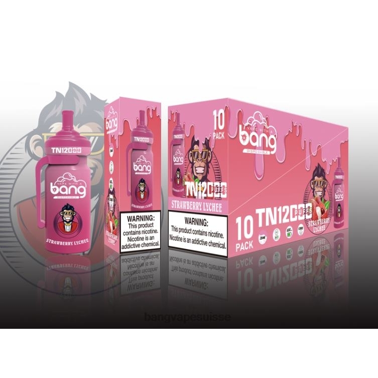 Bang Vape TN12000 pod avec bobine de maille jetable Vape Gang Zurich P242D5