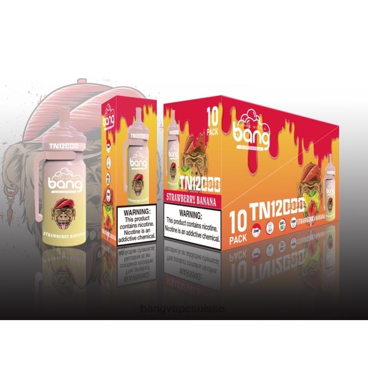 Bang Vape TN12000 pod avec bobine de maille jetable Vape Gang Zurich P242D5
