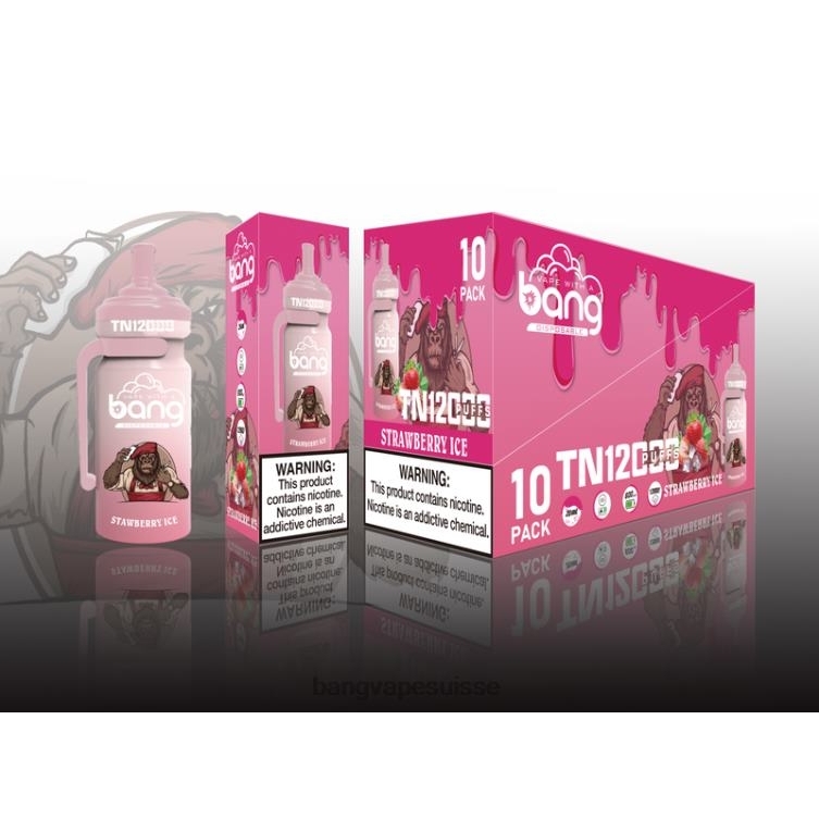 Bang Vape TN12000 pod avec bobine de maille jetable Vape Gang Zurich P242D5