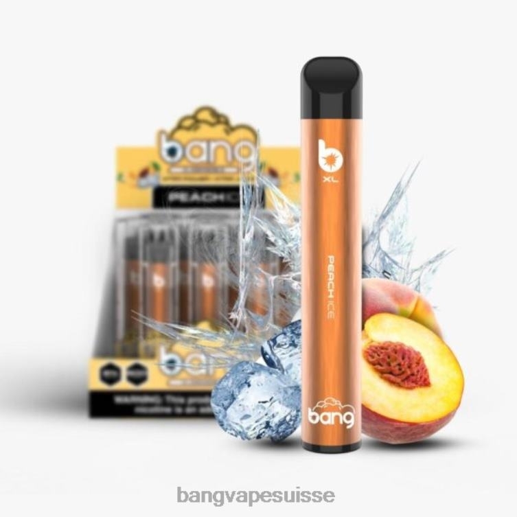 Bang Vape XL jetable glace à la pêche Vape Gang Disposables P242D33