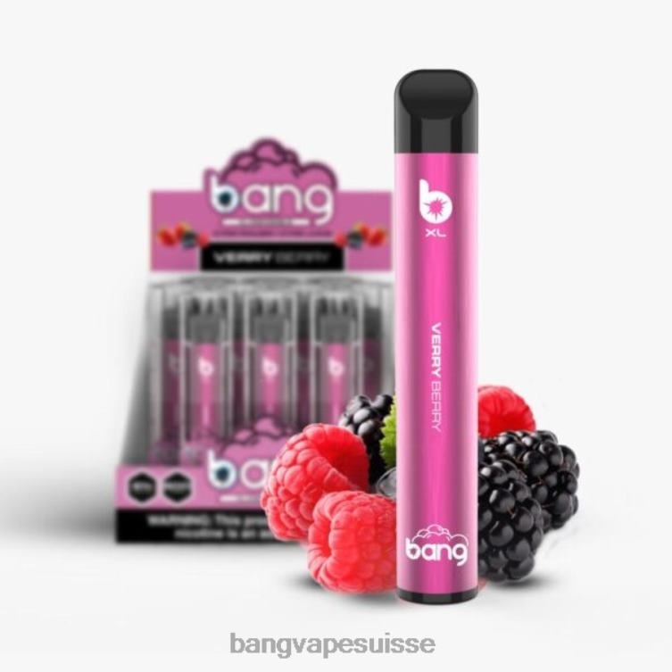 Bang Vape XL jetable très baie Vape Gang Zurich P242D35