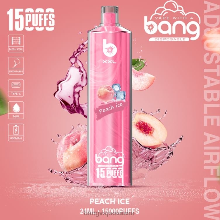 Bang Vape XXL 15000 bouffées jetable Bang Vape Suisse P242D2