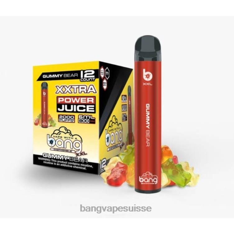 Bang Vape XXL 2000 bouffées ours gommeux Bang Vape Shop P242D17