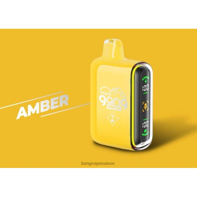 Vape Gang MEGA Vape jetable 20 000 bouffées (boîte de 5) ambre Vape Gang Disposables Xl P242D50
