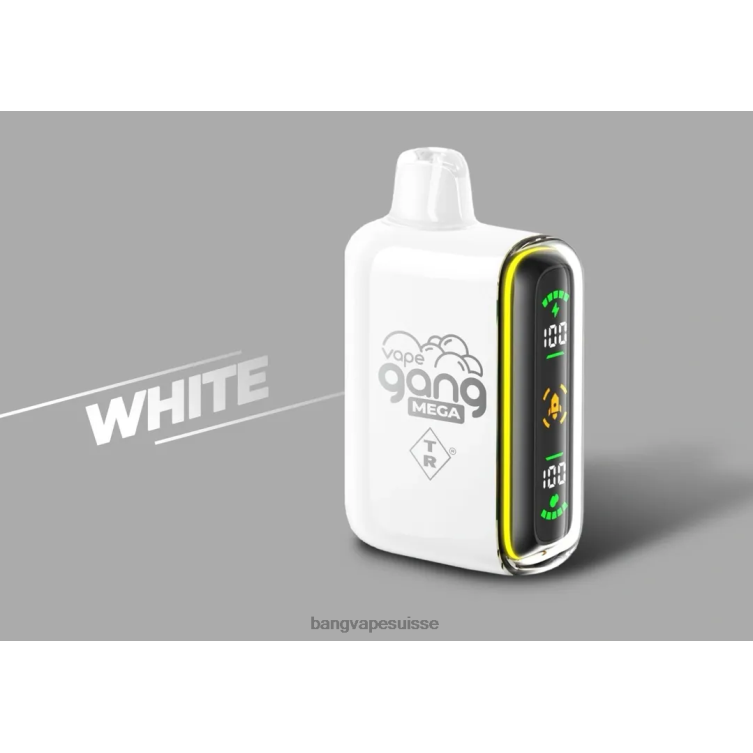 Vape Gang MEGA Vape jetable 20 000 bouffées (boîte de 5) blanc Bang Xxl Disposable Vape Review P242D60
